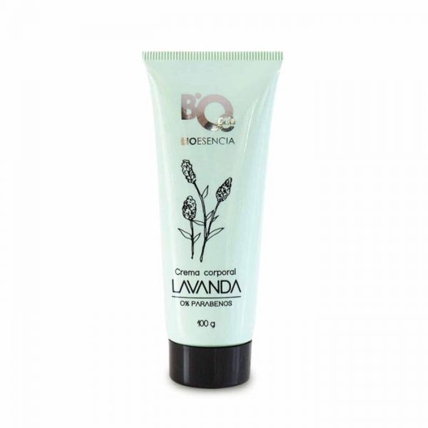 Crema corporal con aceite de lavanda