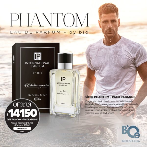 Perfume hombre Type Phantom Paco Rabanne