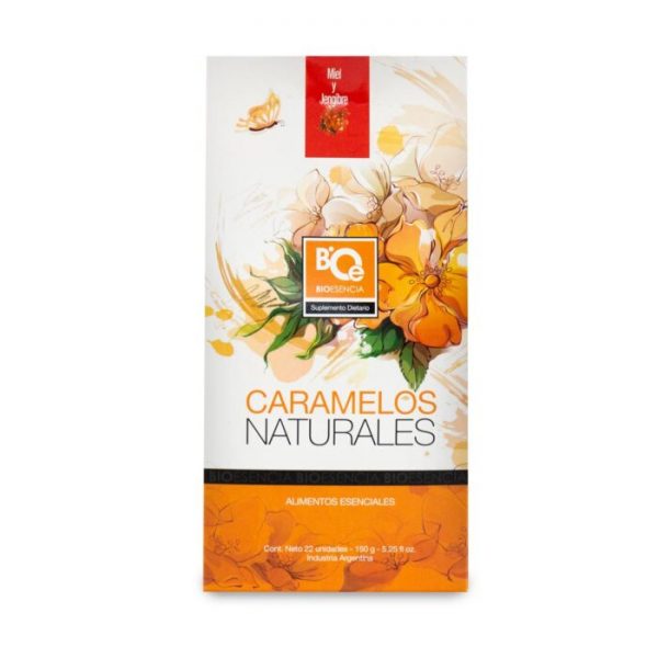 Caramelos de miel y jengibre