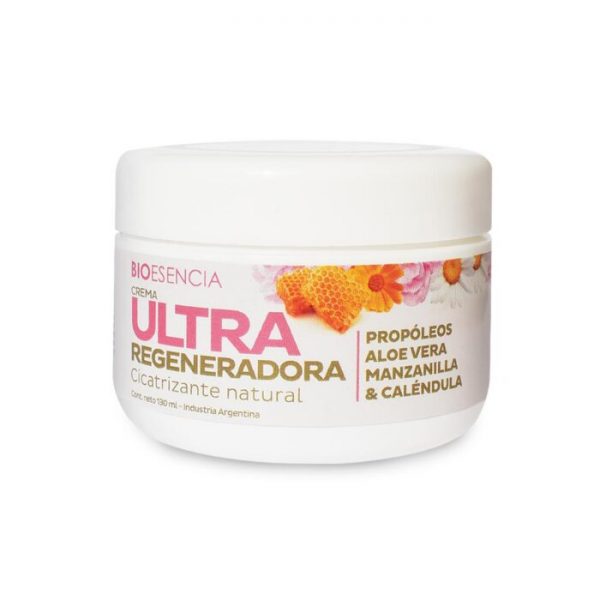 Crema ultra-regeneradora con propóleo, caléndula, aloe y manzanilla
