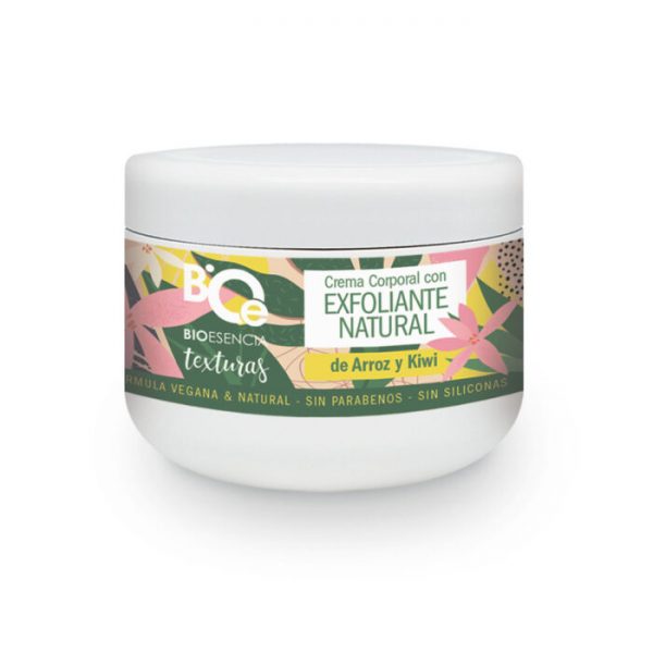 Crema exfoliante natural Texturas de Arroz y Kiwi